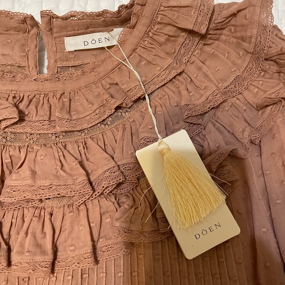 Doen Atalia ruffle top NWT size xs - Picture 4 of 11